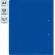 Папка на 2-х кольцах Silwerhof Eco SE-0413/2RBLU A4 пластик 0.5мм кор.18мм синий