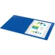 Папка на 2-х кольцах Silwerhof Eco SE-0413/2RBLU A4 пластик 0.5мм кор.18мм синий