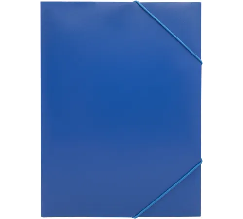 Папка на резинке Silwerhof Eco SE-PR04BLU A4 пластик 0.5мм кор.15мм синий Папка на резинке Silwerhof Eco SE-PR04BLU A4 пластик 0.5мм кор.15мм синий