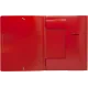Папка на резинке Silwerhof Eco SE-PR04RED A4 пластик 0.5мм кор.15мм красный