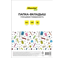 Папка-вкладыш Silwerhof Eco SE-F60G100 глянцевые A4+ полипропилен 60мкм (упак.:100шт)