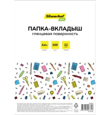 Папка-вкладыш Silwerhof Eco SE-F22G100 глянцевые A4+ полипропилен 22мкм (упак.:100шт)