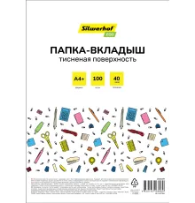 Папка-вкладыш Silwerhof Eco SE-F40T100 тисненые A4+ полипропилен 40мкм (упак.:100шт)