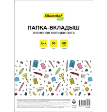 Папка-вкладыш Silwerhof Eco SE-F60T50 тисненые A4+ полипропилен 60мкм (упак.:50шт)