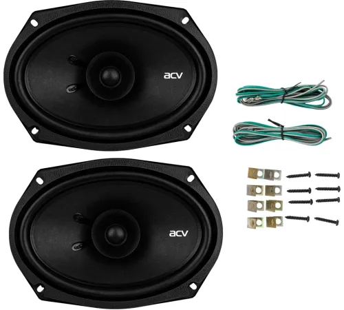 Колонки автомобильные ACV PD-691 BEATS (без решетки) 240Вт 91дБ 4Ом 16x23см (6x9дюйм) (ком.:2кол.) коаксиальные однополосные Колонки автомобильные ACV PD-691 BEATS (без решетки) 240Вт 91дБ 4Ом 16x23см (6x9дюйм) (ком.:2кол.) коаксиальные однополосные