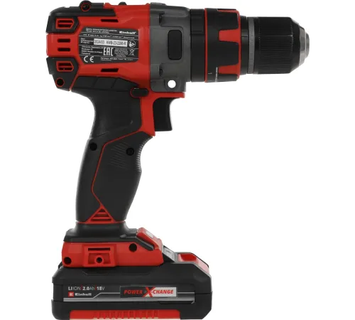 Дрель-шуруповерт Einhell PXC TE-CD 18 Li-i BL аккум. патрон:быстрозажимной (кейс в комплекте) (4513861)