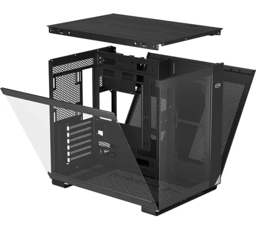 Корпус PcCooler C3 T500 BK черный без БП ATX 2xUSB3.0 1xUSB3.1 audio bott PSU
