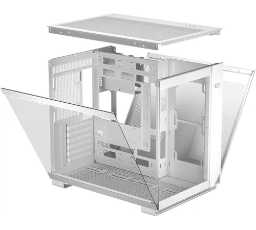 Корпус PcCooler C3 T500 BK белый без БП ATX 2xUSB3.0 1xUSB3.1 audio bott PSU