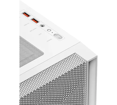 Корпус PcCooler C3D510 WH ARGB белый без БП ATX 3x120mm 2xUSB3.0 1xUSB3.1 audio bott PSU
