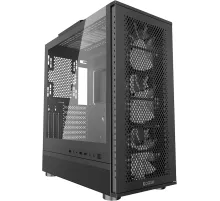 Корпус PcCooler ME200 MESH BK черный без БП ATX 2xUSB3.0 audio bott PSU