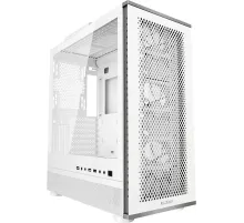 Корпус PcCooler ME200 MESH WH черный без БП ATX 3x120mm 2xUSB3.0 audio bott PSU