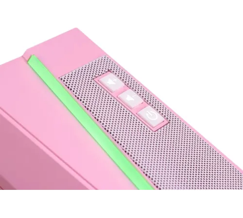 Акустическая система 2.0 REDRAGON 71776 Anvil, 5 Вт, RGB, USB+3.5мм розовый