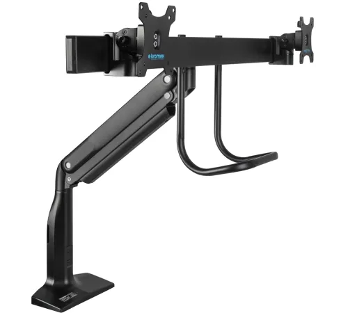 Кронштейн для мониторов Kromax OFFICE-20 черный 17"-35" макс.10кг настольный поворот и наклон