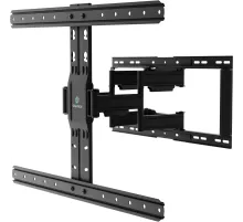 Кронштейн для телевизора Onkron SM6L черный 32"-90" макс.50кг настенный поворот и наклон
