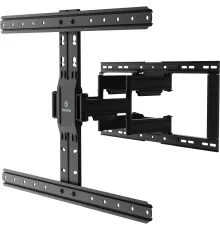 Кронштейн для телевизора Onkron SM6L черный 32"-90" макс.50кг настенный поворот и наклон