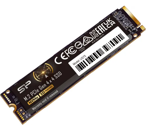 Накопитель SSD Silicon Power PCIe 4.0 x4 4TB SP04KGBP44US7505 US75 M.2 2280 Накопитель SSD Silicon Power PCIe 4.0 x4 4TB SP04KGBP44US7505 US75 M.2 2280
