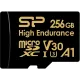 Флеш карта microSD 256GB Silicon Power microSDHC Class 10 UHS-I A1 V30 U3 (SD адаптер) 100MB/s