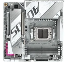 Материнская плата Gigabyte B850M A ELT WF6E ICE SocketAM5 AMD B850 4xDDR5 mATX AC`97 8ch(7.1) 2.5Gg RAID+HDMI