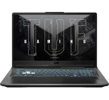 Ноутбук Asus TUF Gaming A17 FA706NFR-HX007 Ryzen 7 7435HS 16Gb SSD512Gb NVIDIA GeForce RTX 2050 4Gb 17.3" IPS FHD (1920x1080) noOS black WiFi BT Cam (90NR0JW5-M00080)