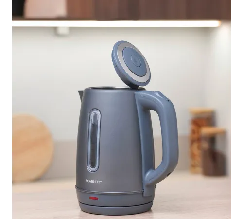 Чайник электрический Scarlett SC-EK21S42 1.8л. 1800Вт графит корпус: пластик