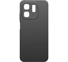 Чехол (клип-кейс) BoraSCO для Infinix Hot 50i Silicone Case черный (73768)