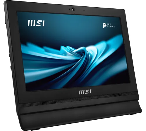 Моноблок MSI Pro AP162T ADL-013RU 15.6" Full HD Touch N100 (0.8) 4Gb SSD128Gb UHDG CR Windows 11 Professional 2xGbitEth WiFi BT 65W клавиатура мышь Cam черный 1920x1080