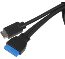 Адаптер USB 2xUSB3.0 1xUSB3.1 Type-C Bulk