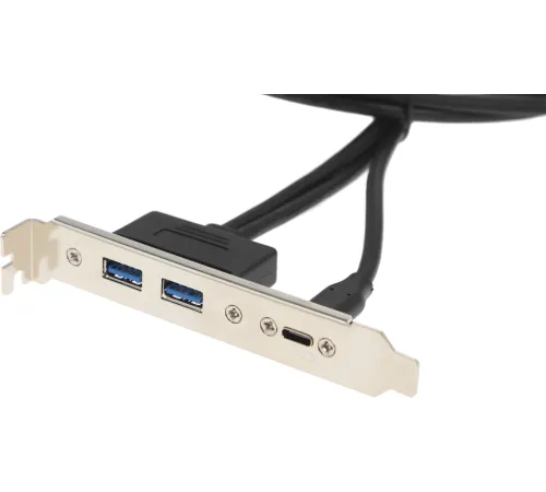 Адаптер USB 2xUSB3.0 1xUSB3.1 Type-C Bulk