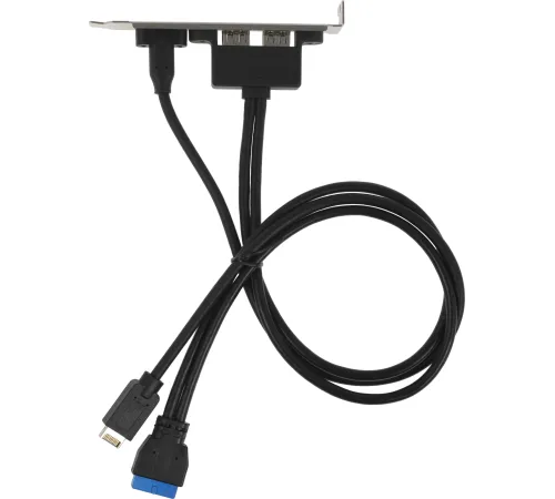 Адаптер USB 2xUSB3.0 1xUSB3.1 Type-C Bulk