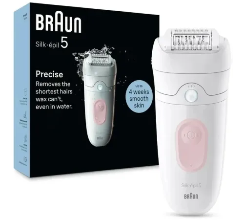 Эпилятор Braun SE5-000 скор.:2 насад.:5 от электр.сети белый Эпилятор Braun SE5-000 скор.:2 насад.:5 от электр.сети белый