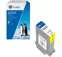 Картридж струйный G&G, аналог Canon 2888C001 желтый 130ml с чипом