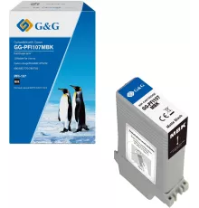 Картридж струйный G&G, аналог Canon 6704B001 матовый черный 130ml с чипом