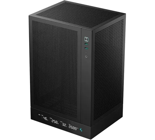 Корпус Deepcool CH170 DIGITAL черный без БП mATX 1x120mm 1xUSB2.0 1xUSB3.0 audio bott PSU