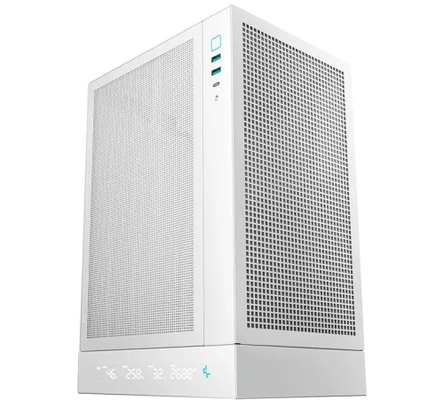 Корпус Deepcool CH170 DIGITAL белый без БП mATX 1x120mm 1xUSB2.0 1xUSB3.0 audio bott PSU