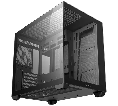 Корпус Deepcool CG530 черный без БП ATX 2x120mm 2x140mm 2xUSB2.0 1xUSB3.0 audio bott PSU