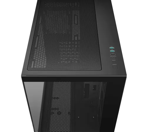 Корпус Deepcool CG530 черный без БП ATX 2x120mm 2x140mm 2xUSB2.0 1xUSB3.0 audio bott PSU