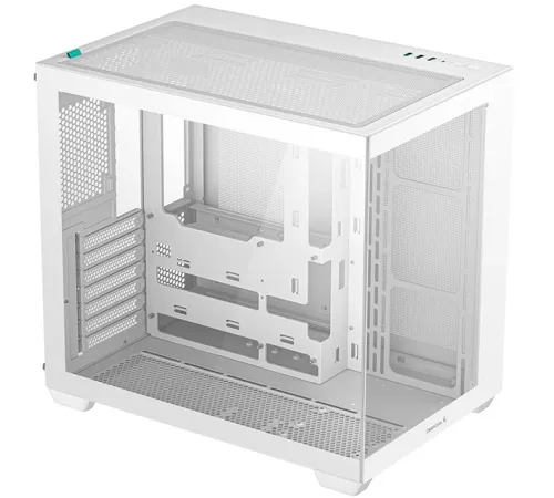Корпус Deepcool CG530 WH белый без БП ATX 2x120mm 2x140mm 2xUSB2.0 1xUSB3.0 audio bott PSU