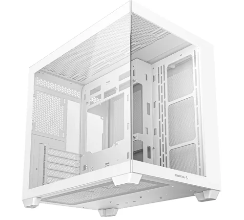 Корпус Deepcool CG530 WH белый без БП ATX 2x120mm 2x140mm 2xUSB2.0 1xUSB3.0 audio bott PSU