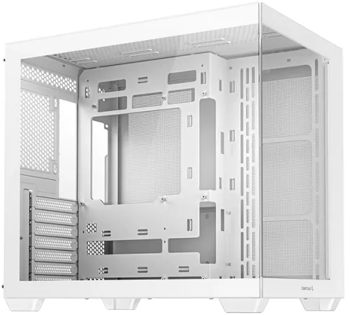 Корпус Deepcool CG530 WH белый без БП ATX 2x120mm 2x140mm 2xUSB2.0 1xUSB3.0 audio bott PSU