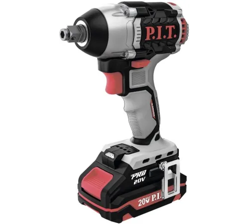 Гайковерт P.I.T. PIW20H-300B/4 аккум. патрон:квад.1/2"