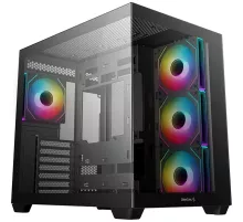 Корпус Deepcool CG530 4F черный без БП ATX 2x120mm 2x140mm 2xUSB2.0 1xUSB3.0 audio bott PSU