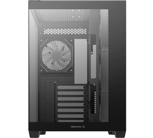 Корпус Deepcool CG530 4F черный без БП ATX 2x120mm 2x140mm 2xUSB2.0 1xUSB3.0 audio bott PSU