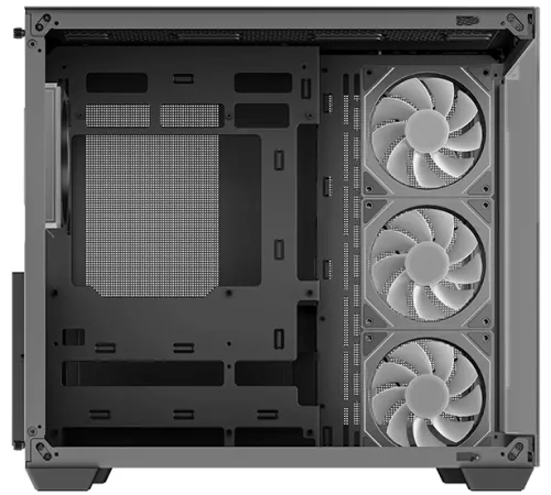 Корпус Deepcool CG530 4F черный без БП ATX 2x120mm 2x140mm 2xUSB2.0 1xUSB3.0 audio bott PSU