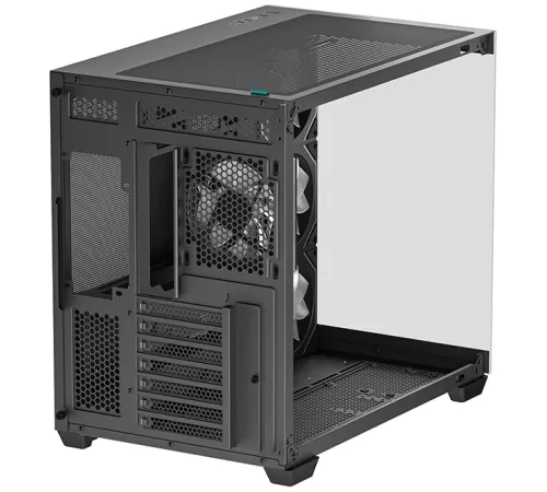 Корпус Deepcool CG530 4F черный без БП ATX 2x120mm 2x140mm 2xUSB2.0 1xUSB3.0 audio bott PSU