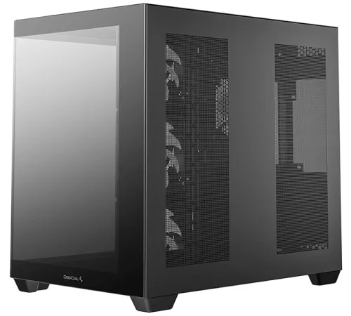Корпус Deepcool CG530 4F черный без БП ATX 2x120mm 2x140mm 2xUSB2.0 1xUSB3.0 audio bott PSU