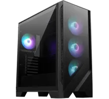 Корпус MSI MAG FORGE 321R AIRFLOW черный без БП ATX 4x120mm 2xUSB3.0 1xUSB3.1 audio bott PSU