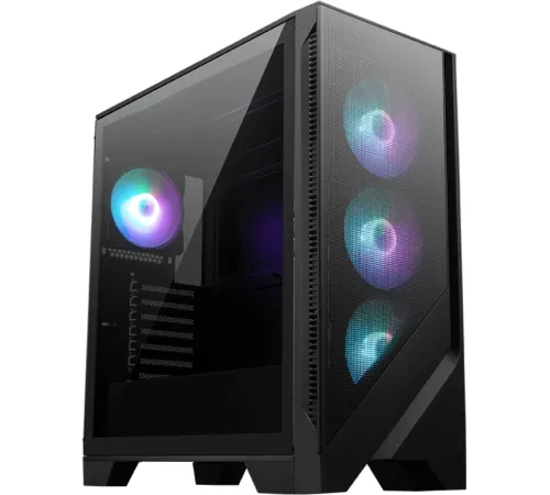 Корпус MSI MAG FORGE 321R AIRFLOW черный без БП ATX 4x120mm 2xUSB3.0 1xUSB3.1 audio bott PSU