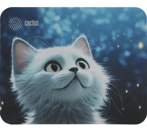 Коврик для мыши Cactus White Cat 220x180x2мм (CS-MPC-P06XS) Коврик для мыши Cactus White Cat 220x180x2мм (CS-MPC-P06XS)