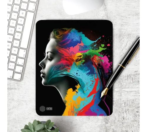 Коврик для мыши Cactus Color paint 300x250x3мм (CS-MPC-D08M) Коврик для мыши Cactus Color paint 300x250x3мм (CS-MPC-D08M)