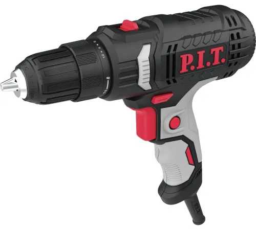 Дрель-шуруповерт P.I.T. PBM10-C3 400Вт патрон:быстрозажимной